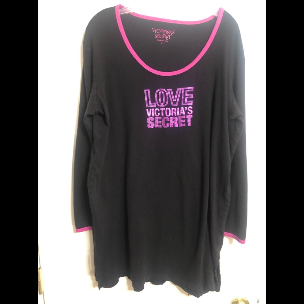 Victoria’s Secret black nightgown Size L